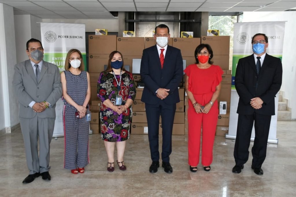 Ciudad Judicial de Cholula presenta avance del 90 por ciento.