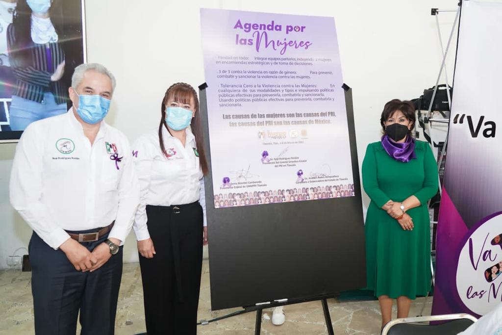 Firma Anabell Ávalos Zempoalteca la Agenda por las Mujeres