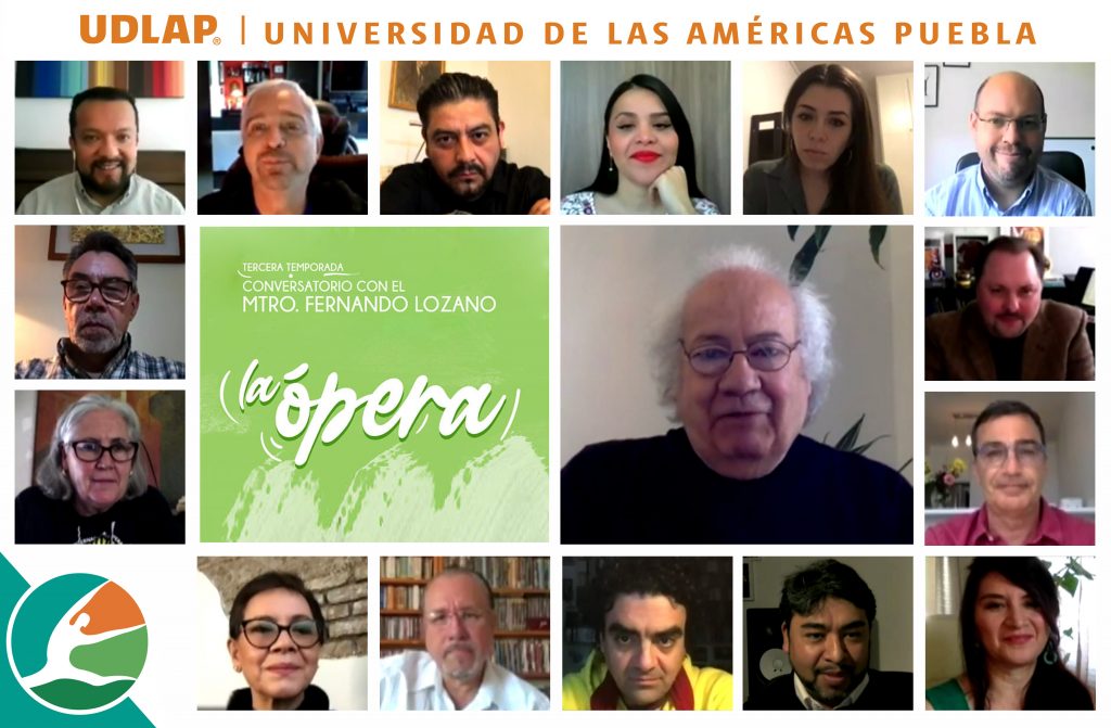 La UDLAP comparte el conocimiento del maestro Fernando Lozano en su ciclo de conversatorios