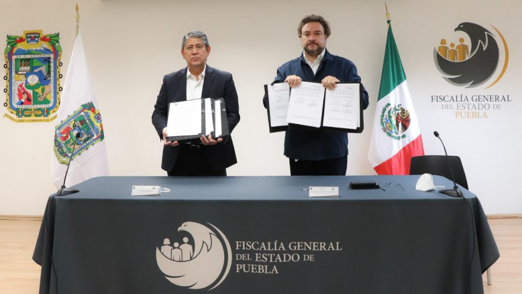 FGE y CCSJP firman convenios para mejoras en la procuración de justicia