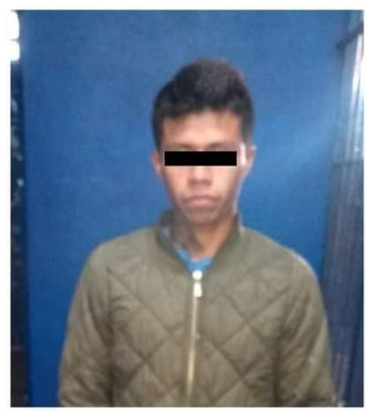 Policía Municipal de Xicotepec logró la detención de Jesús Alberto N de 27 años de edad