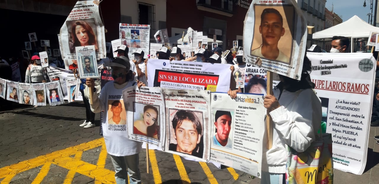 Colectivo Voz de los Desaparecidos exige al congreso Ley de Estatal en materia de desaparición forzada