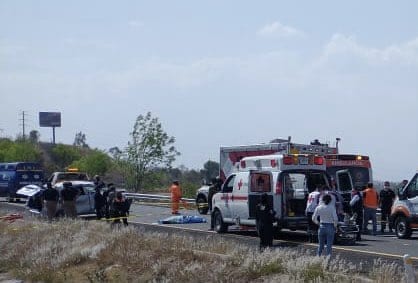Dos muertos por volcadura en la Puebla-Atlixco