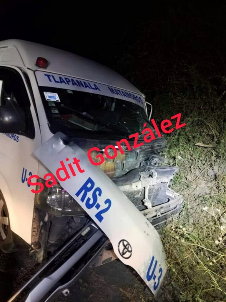Varios heridos en accidente en Tlapanalá