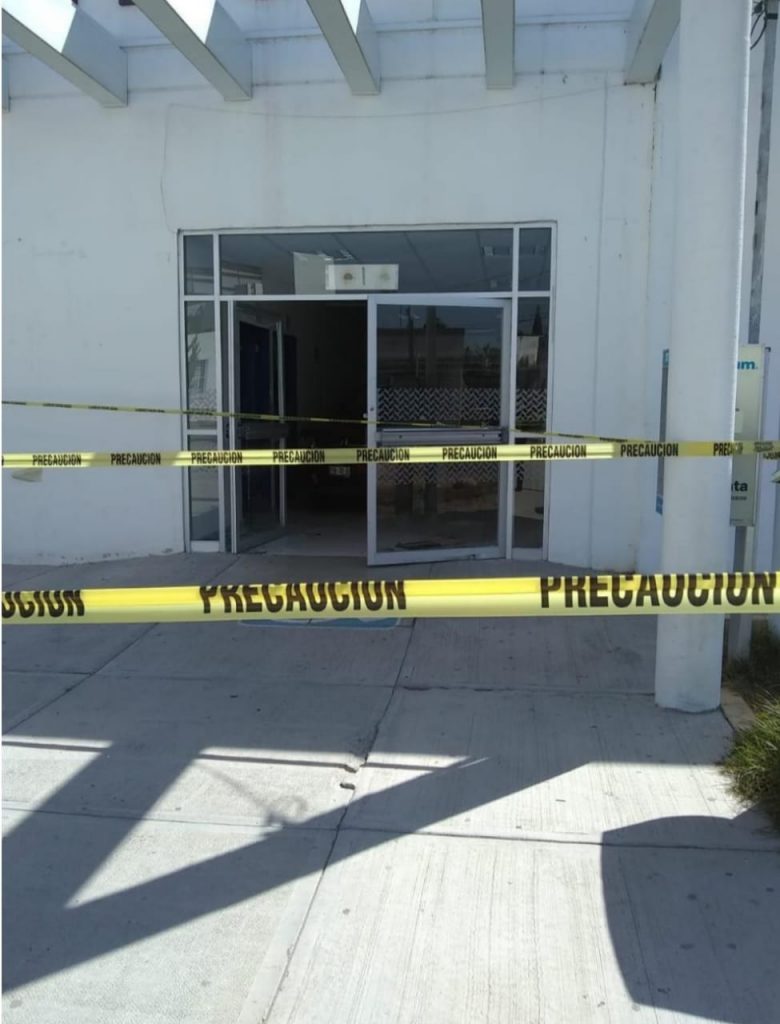 Robaron el cajero automático…del Hospital General de Acatzingo