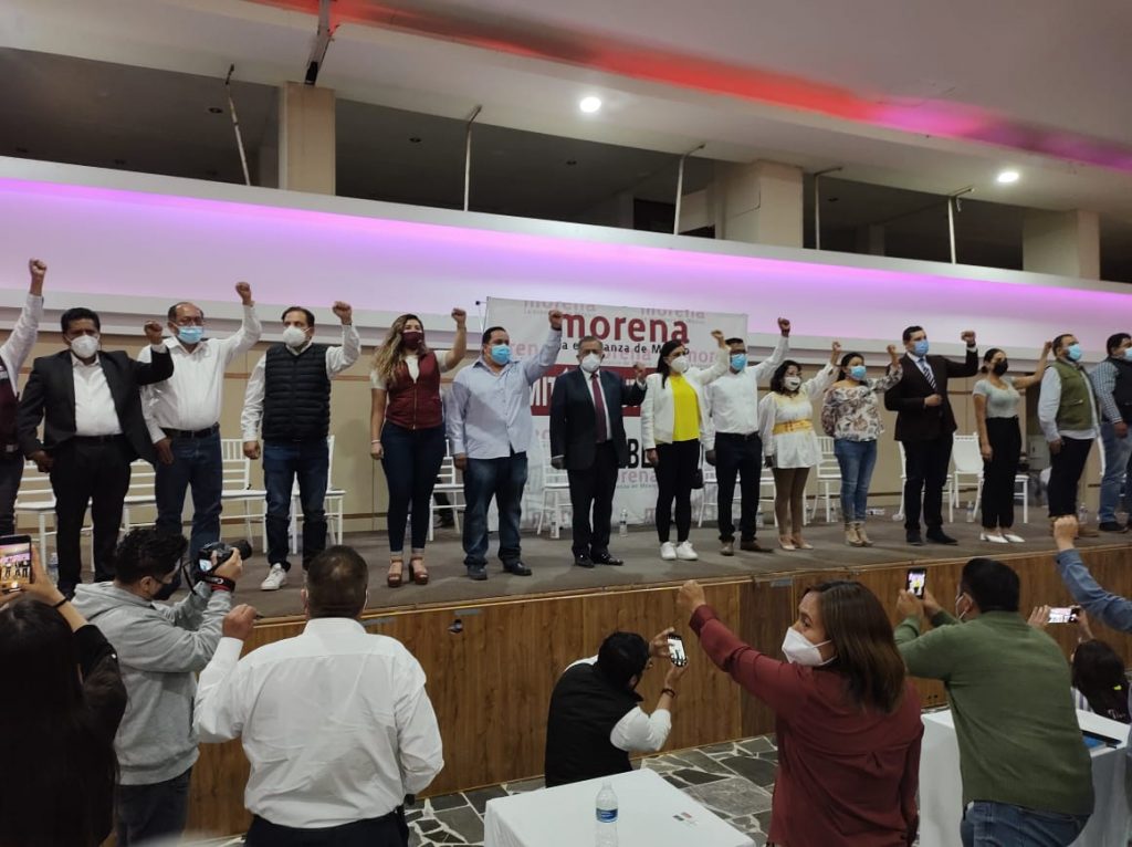 Candidatos de morena ratifican su compromiso con el proyecto de Nación Lopezobradorista