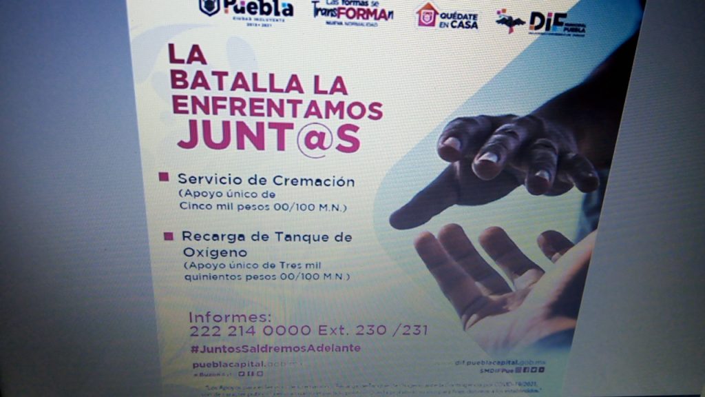 Video desde Puebla: DIF municipal recibe 175 solicitudes para apoyos económicos por covid-19, precisó Silvia Jaime