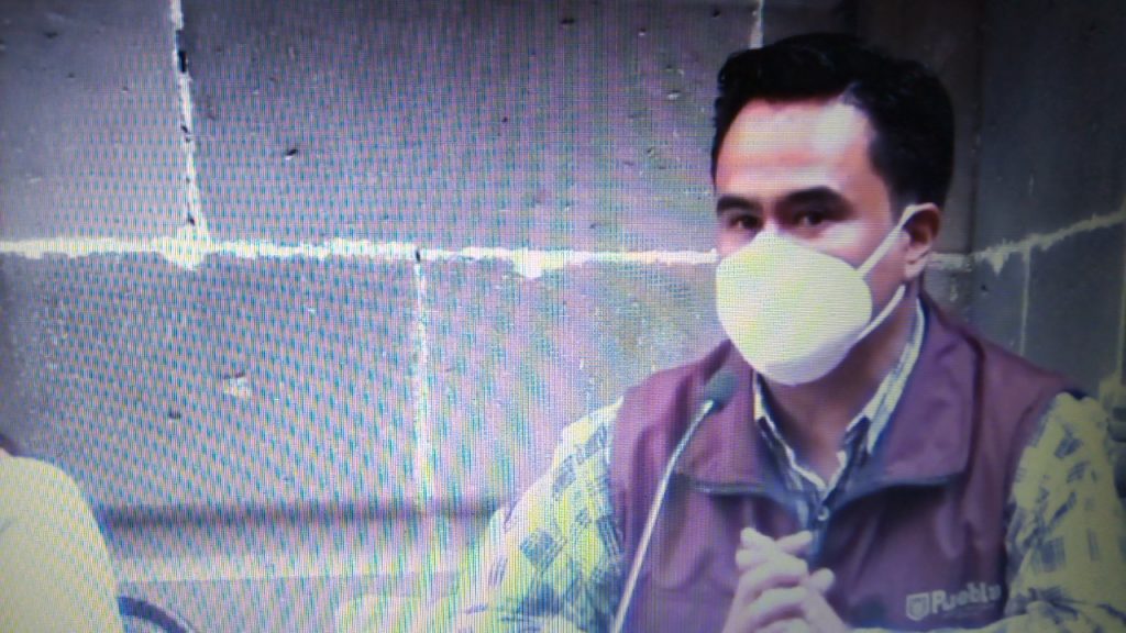 Video desde Puebla: Obras del Zócalo ya comenzaron y concluyen en septiembre, indicaron Gerardo Ríos y Claudia Rivera