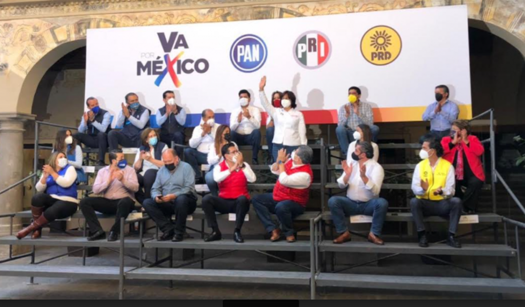 “Va por México” presenta a sus candidatos para diputados federales