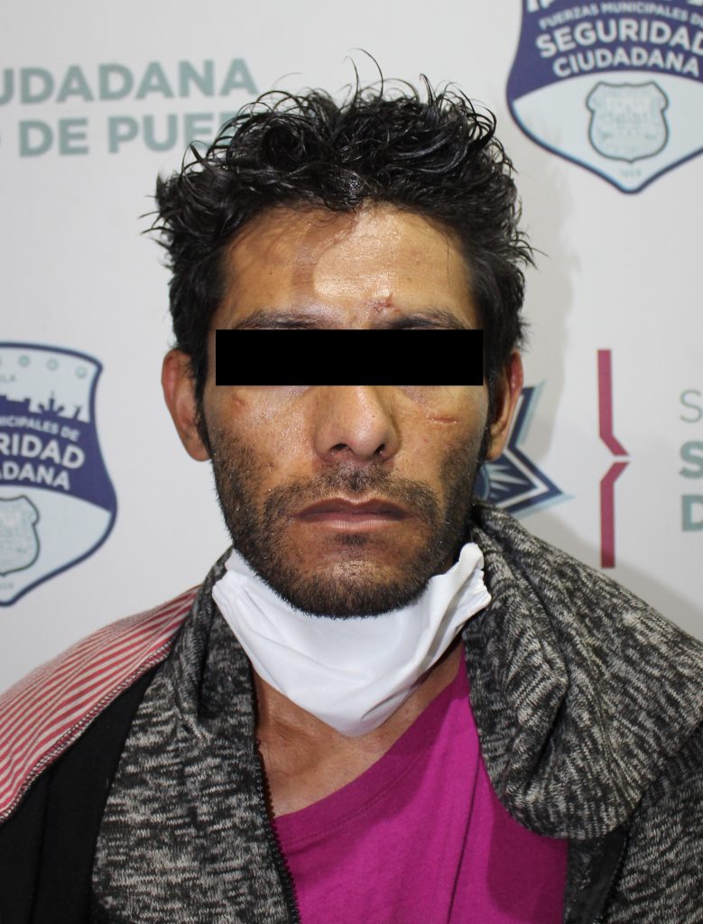 En las últimas 24 horas detuvo Policía Municipal de Puebla a seis hombres en posesión de posible marihuana.