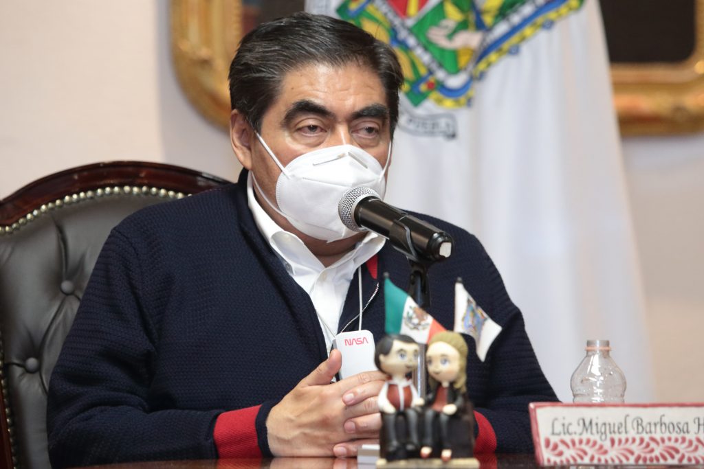 No existen vínculos del gobierno con la delincuencia, pero, si hay indicios, procederemos, advirtió Miguel Barbosa Huerta.