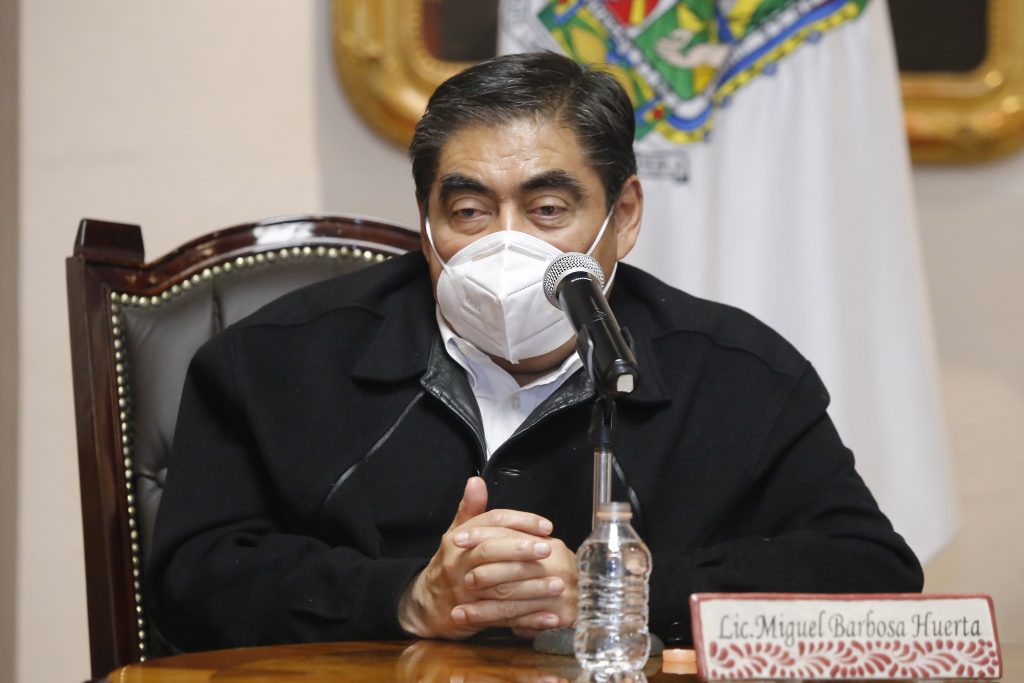 Disponibles cerca de 700 inmuebles estatales para aplicar la vacuna : Miguel Barbosa Huerta.