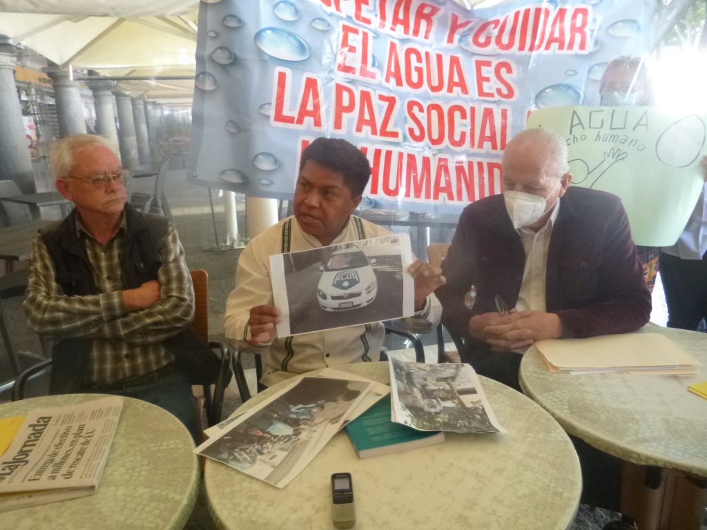 Agua de Puebla culpable de muchas muertes por los cortes de agua y drenaje, denuncia Omar Jiménez