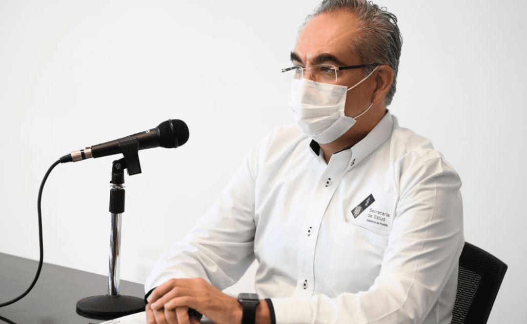 Video desde Puebla: En 24 horas pierden la vida por coronavirus 31 personas más en el estado, alertó el secretario de Salud
