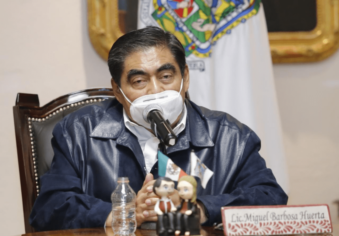 Video desde Puebla: Gobernador Barbosa pidió al ayuntamiento dialogar -no intimidar- a locatarios de Amalucan