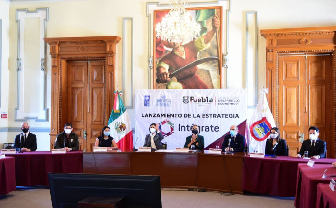 Ayuntamiento de Puebla y empresarios se unen a Naciones Unidas para inserción laboral de migrantes