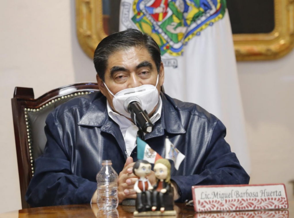 Video desde Puebla: Gobernador Barbosa admitió que Guillermo Aréchiga fue cesado por no cumplir objetivos