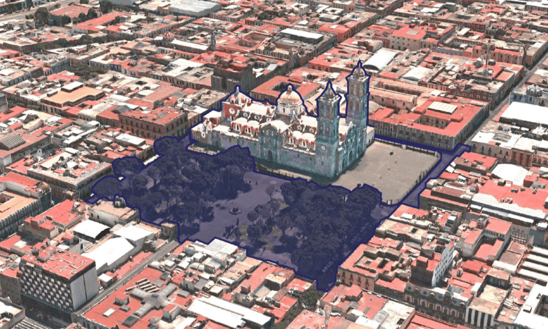 Ayuntamiento de Puebla informa que remodelación de Zócalo concluirá en septiembre 