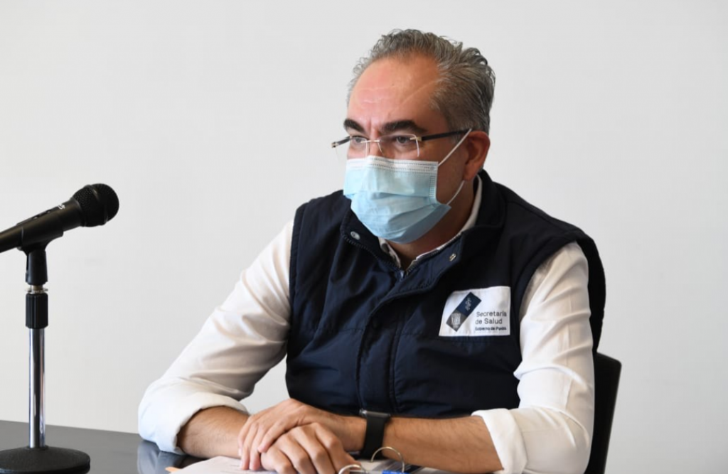 Video desde Puebla: Durante el fin de semana 51 decesos más por coronavirus en el estado, advirtió el secretario de Salud