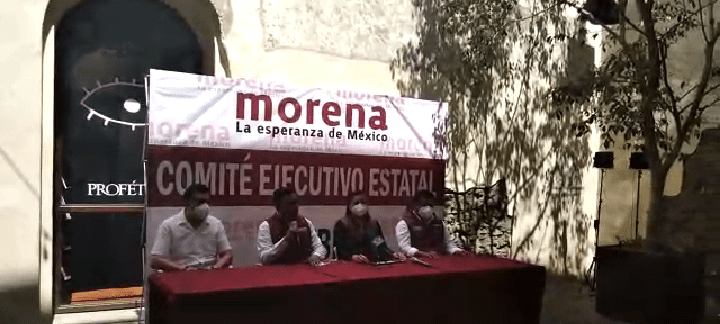 Video desde Puebla: De manera oficial el Comité Estatal de Morena presenta a Claudia Rivera como su candidata a la presidencia municipal