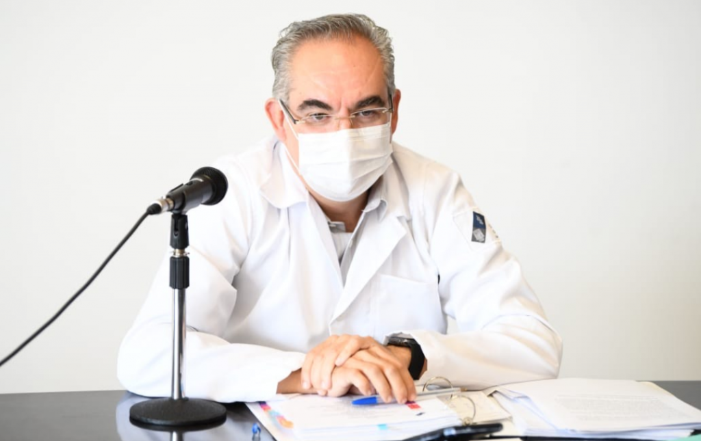 Video desde Puebla: Mueren 16 personas más por coronavirus en el estado, alertó el secretario de Salud
