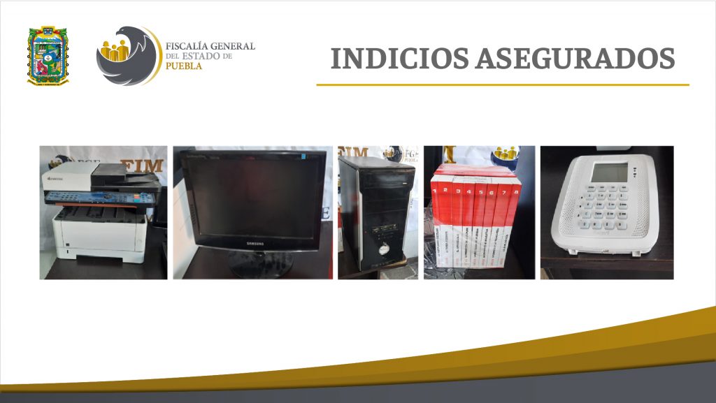 Con investigaciones por robo a escuelas, Fiscalía detiene a presunto líder