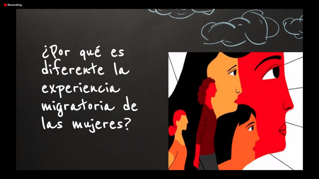 Académica explica la importancia de estudiar la feminización de la migración