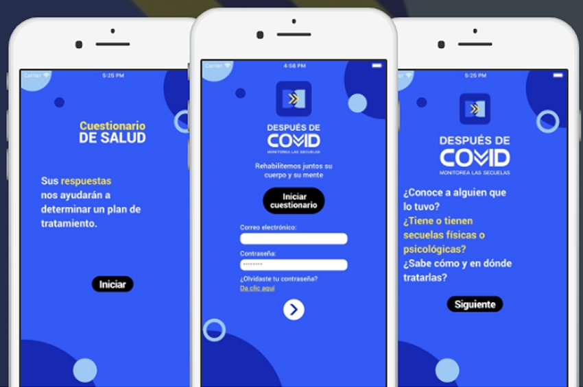 Después de Covid: la app que ayuda a personas con secuelas post Covid-19