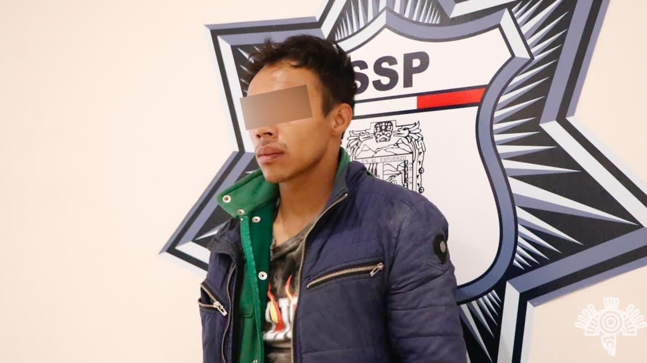 Presunto narcomenudista de Coronango, detenido por la Policía Estatal