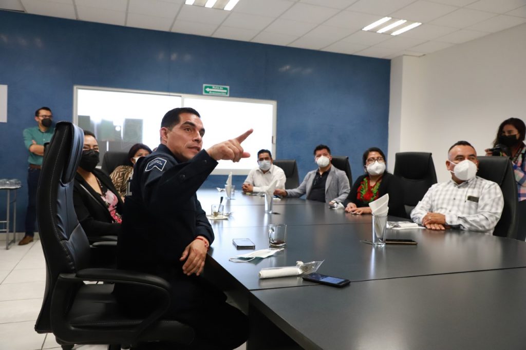 Desde San Andrés Cholula: Regidores constatan el funcionamiento del sistema municipal de vdeovigilancia