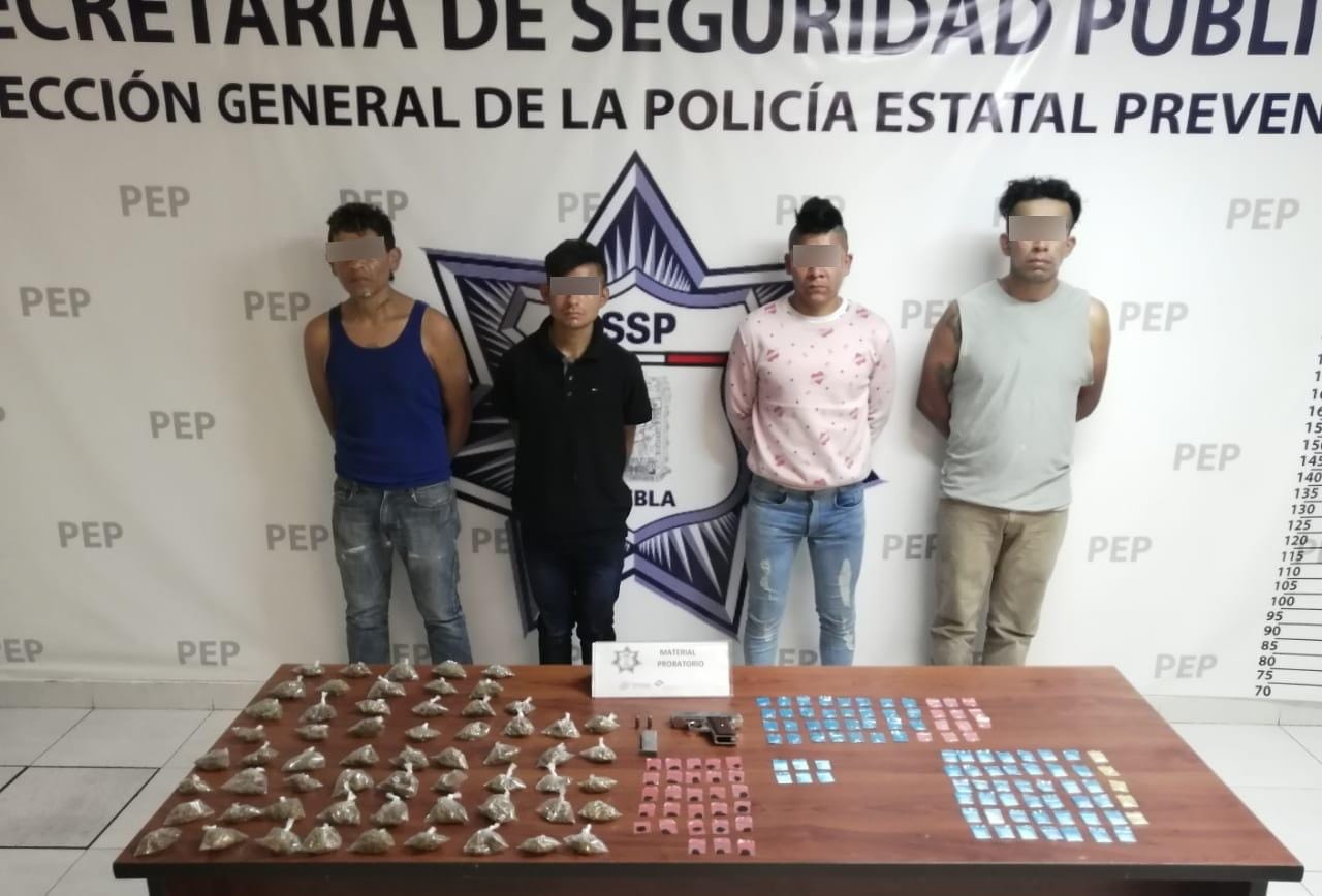 Detenidos cuatro presuntos narcovendedores de “El Pelón del Sur”