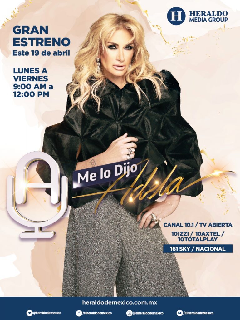 “Me lo dijo Adela” se transmitirá en televisión abierta a partir del lunes 19 de abril