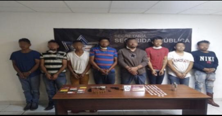 Detenidos ocho presuntos delincuentes originarios de Jalisco