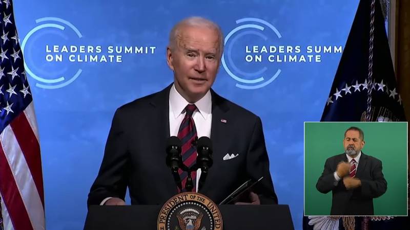 Estamos listos para enfrentar el cambio climático: Biden en apertura de Cumbre