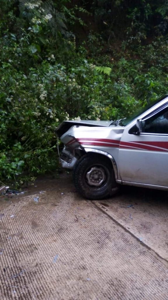 Grave accidente carretero en Huauchinango