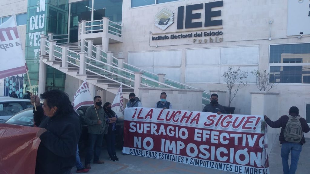 ¡El colmo!: Impiden el registro ante el IEE de los candidatos de Morena…los propios morenistas