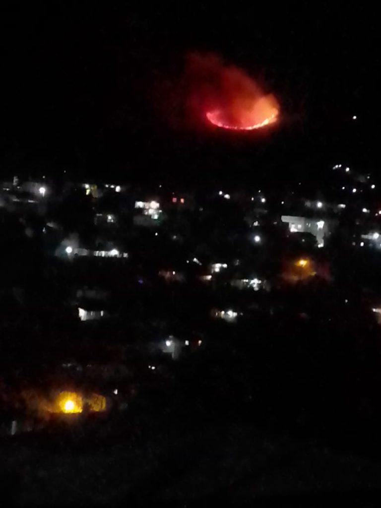 El incendio en el camino a Puga se encuentra controlado en un 97%