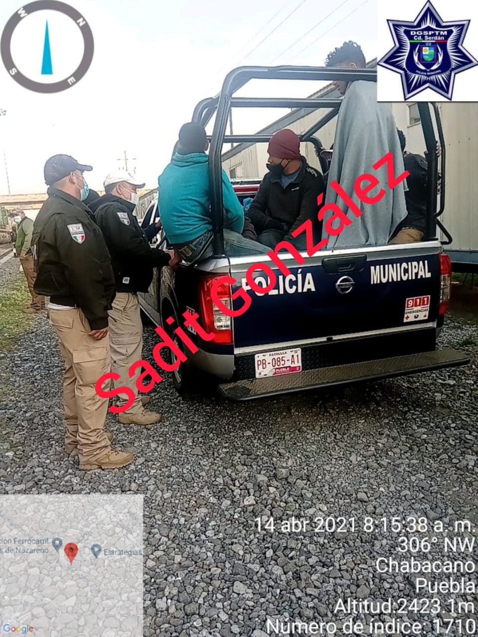 Descubren en Ciudad Serdán a 23 indocumentados de Honduras