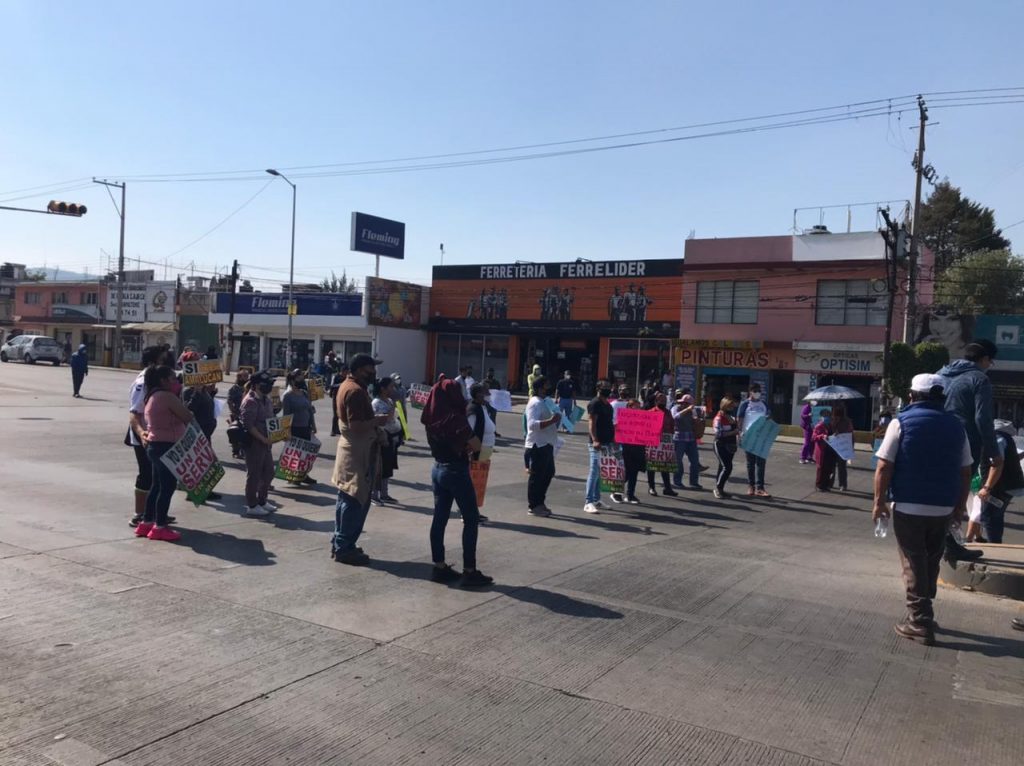 Video desde Puebla: Locatarios a favor de la remodelación del mercado Amalucan solicitan la obra