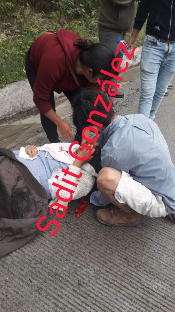 Muere víctima del accidente de ayer en arco de Teziutlán