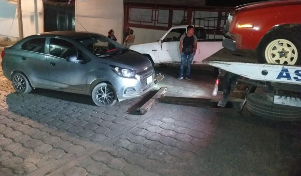 Sujeto en presunto estado de ebriedad provoca accidente en Huauchinango