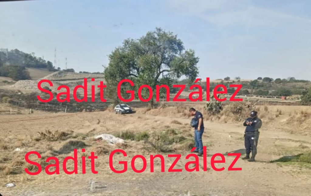 Hallan cadáver al lado de la carretera federal El Seco-Esperanza.