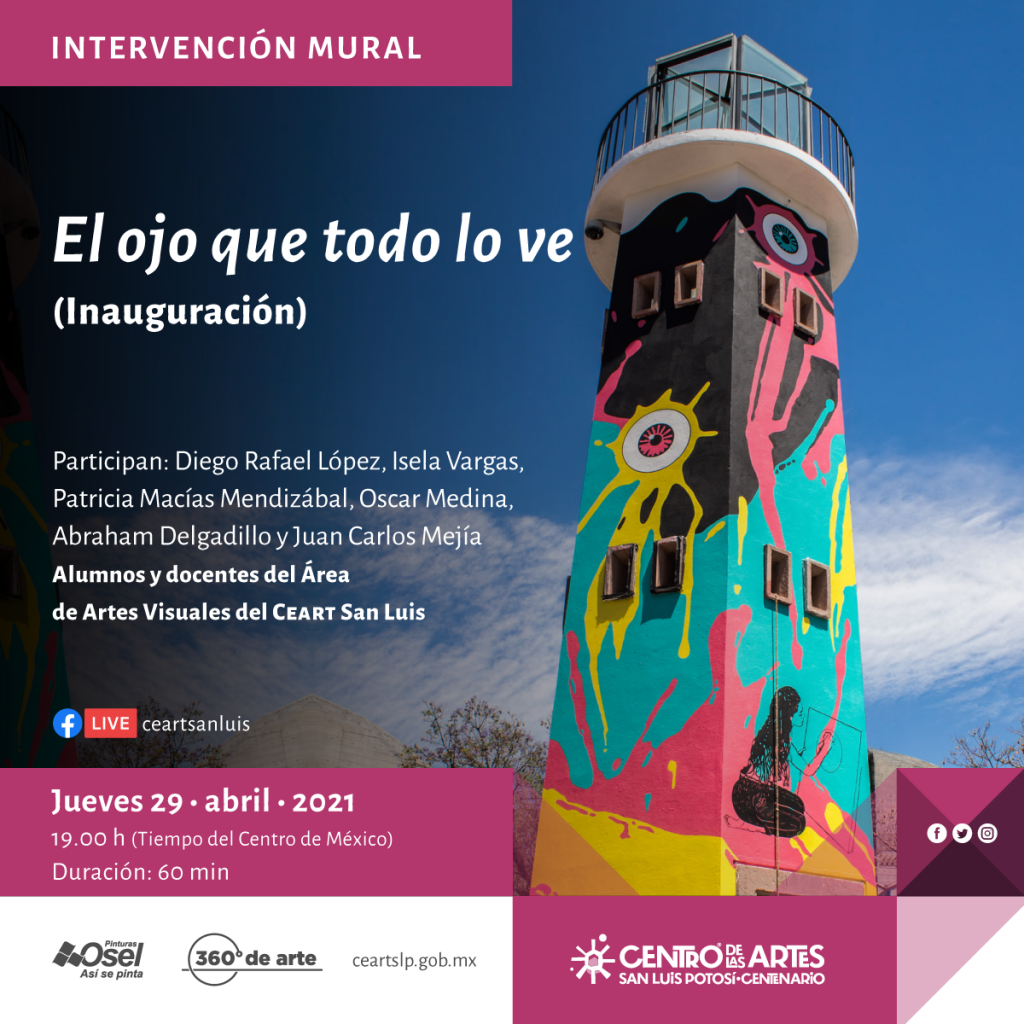 Presentarán intervención mural en el Centro de las Artes