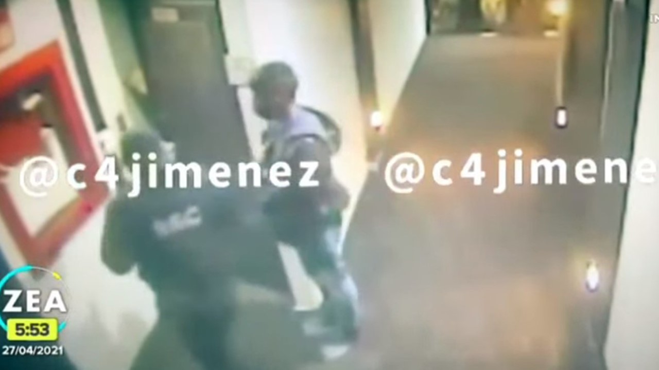 Difunden video de la detención en hotel del diputado Saúl Huerta