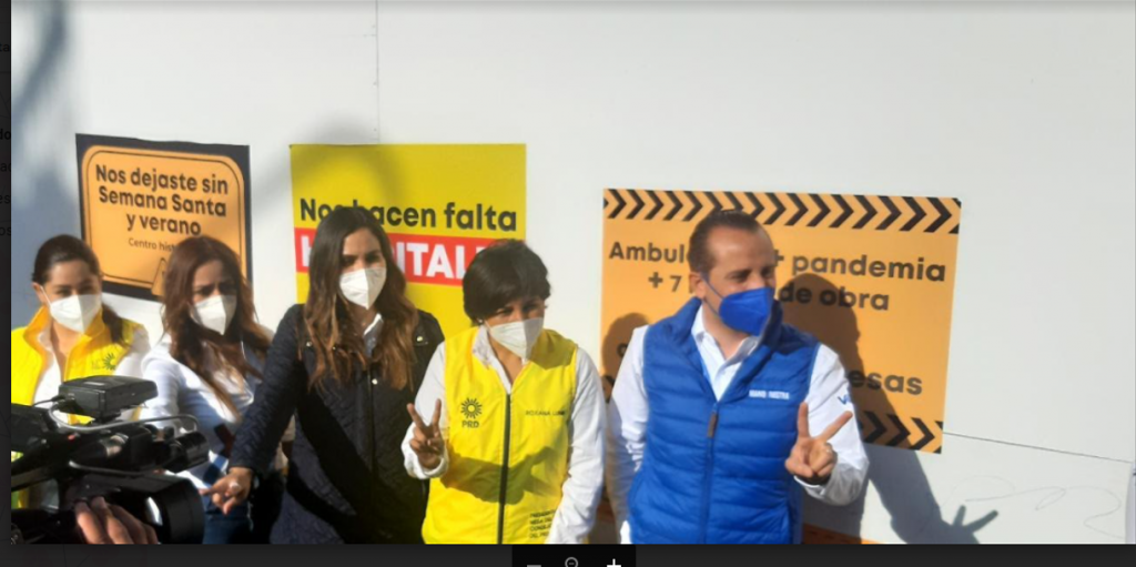 Presentará Mario Riestra denuncia ante la FGE por retiro de propaganda