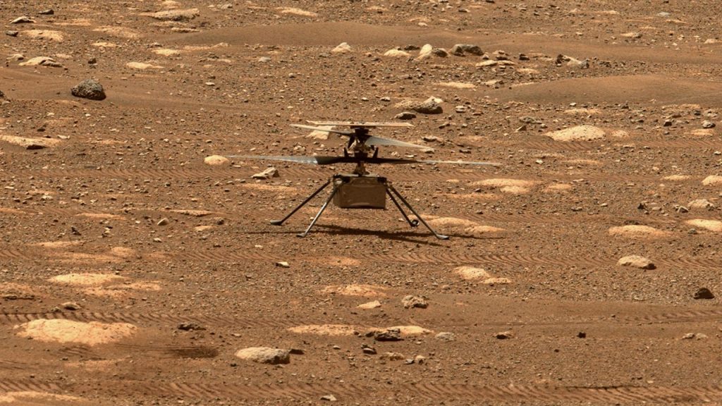 Histórico: el helicóptero Ingenuity de la NASA realizó su primer vuelo en Marte
