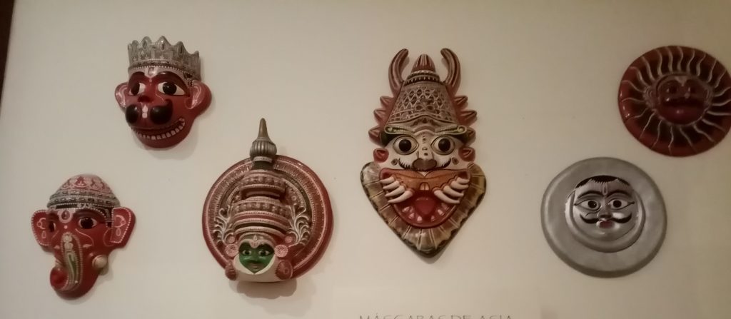 Máscaras de Asia