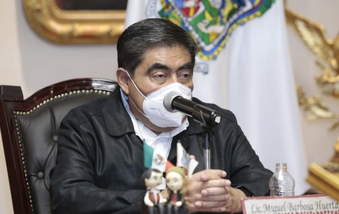Video desde Puebla: Gobernador Barbosa califica como bochornoso caso de abuso sexual de Saúl Huerta