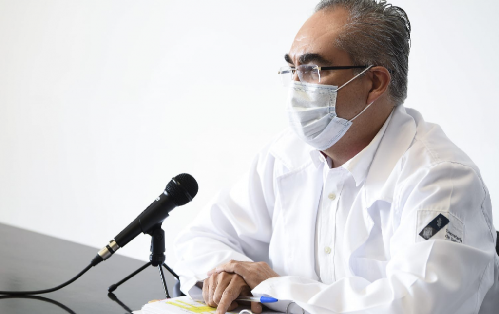 Baja curva de contagios y fallecidos por covid en Puebla: Salud