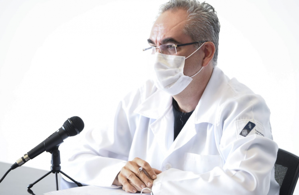 Video desde Puebla: Reporta Secretaría de Salud las muertes de 8 poblanos por covid-19